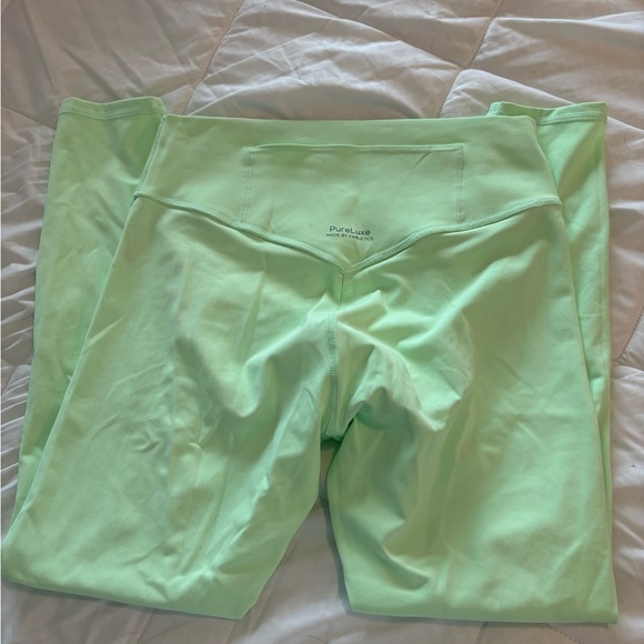 FABLETICS SIZE M Mint Green Sports Bra and Leggings Set - Picture 7 of 7